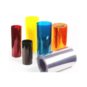 Transparent color PVC Film roll Clear PVC sheet film price