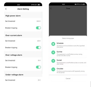 Tuya เบรกเกอร์ WiFi อัจฉริยะ, 63A ตรวจจับพลังงานด้วยรีโมทควบคุมด้วยเสียงแอปเพื่อชีวิตอัจฉริยะด้วย alexa/<span class=keywords><strong>google</strong></span> Home - Product Image 5