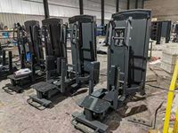 Mesin Latihan Pinggul dan Glute Pendulum Hip Press Seri SM BB Profesional untuk Gym Komersial, Peralatan Kekuatan Tubuh Bagian Bawah dengan Sistem Beban Pin