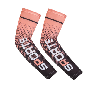 Mangas de Compresión Deportivas Unisex para Exteriores, Transpirables, Anti-UV UPF50+, de Seda de Hielo, con Spandex/Poliéster, Antideslizantes - Product Image 2