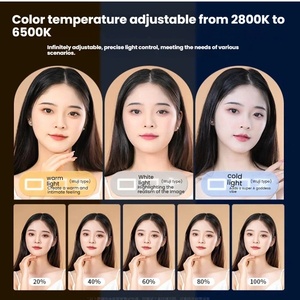 Video thiết bị chiếu sáng có thể điều chỉnh nhiệt độ màu vlogging <span class=keywords><strong>Kit</strong></span> cho <span class=keywords><strong>iPhone</strong></span> - Product Image 3