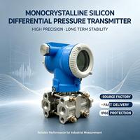 Transmisor de Presión Diferencial Inteligente 3051, 4-20mA HART, Pantalla LCD, Precisión del 0.1%, Transmisor DP para Nivel de Flujo en Fábrica