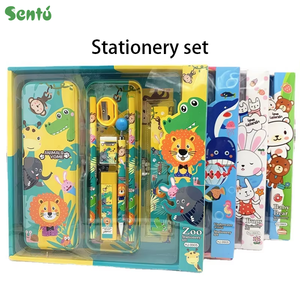 Set di Cancelleria Multifunzione in Plastica per Bambini, Studenti, Forniture per Ufficio, Carta, Regali di Compleanno e Natale, Promozione Ritorno a <span class=keywords><strong>Scuola</strong></span> - Product Image 1