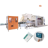 Machine de laminage informatisée PLC à haute productivité pour papier toilette, pliage en Z et N-Interfold