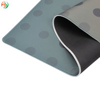 Tapis de souris de jeu RGB personnalisé AY, grand tapis de bureau portable pour la maison et le bureau