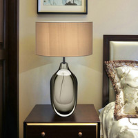 Lampe de table en verre de Murano LED de qualité supérieure en gros pour la maison, l'hôtel, le salon, la table de chevet, le bureau, la chambre à coucher