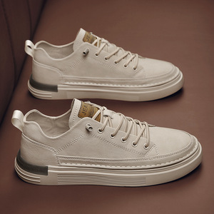 รองเท้าลำลองผู้ชายอเนกประสงค์, รองเท้าผ้าใบสไตล์เกาหลีสุดเทรนด์, รองเท้าผ้าใบแคนวาส, รองเท้าลำลองผู้ชาย, รองเท้าสำหรับพักผ่อน - Product Image 4