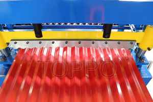 Servo Tracking Schneiden Edelstahl Wellpappe Form maschine Wellblech Dach <span class=keywords><strong>Penal</strong></span> <span class=keywords><strong>Forming</strong></span> Maschine - Product Image 2