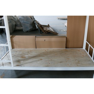Lits superposés pour adultes, lit en métal, utilisation scolaire, structure démontable personnalisée, lit superposé en acier avec plancher - Product Image 3