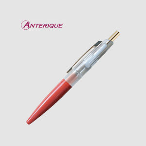 Mini stylo à bille compact en plastique avec d'excellentes performances d'écriture Largeur de 0.5mm - Product Image 1