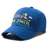 Gorra de Béisbol Personalizada al por Mayor con Logotipo, 6 Paneles, 100% Algodón, Patrón de Letras, Hebilla Metálica, para Uso Diario, para Marcas, Suministro al por Mayor