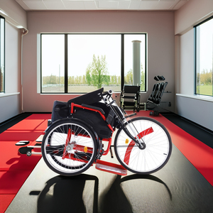 Chine Tricycle à handicap manuel personnalisable confortable facile à transporter équipement de rééducation de recul de <span class=keywords><strong>fauteuil</strong></span> <span class=keywords><strong>roulant</strong></span> manuel - Product Image 4