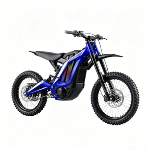 Motocicleta 2026 Nueva en Azul y Blanco, Diseño Estilo Mecha, 60V 100km/h, Especial para Conducir en Bosques y Montaña - Product Image 1