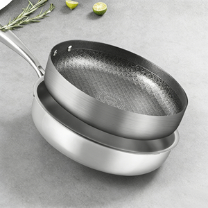 Set di 8 <span class=keywords><strong>Pentole</strong></span> in Acciaio Inox a 3 Strati di Qualità Industriale per Servizi di Catering e Ospitalità su Larga Scala - Product Image 5