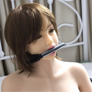 Antifaz de seda BDSM para bondage, mordaza bucal, pañuelo tubular, restricción oral, juego de rol fetichista, máscara suave para ojos, juguete para adultos, juego para parejas - Product Image 1