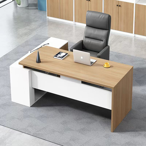 Bán Sỉ Nhà L Hình Bàn Giá Rẻ Nhất Bàn Máy Tính Hiện Đại Boss Văn Phòng Hiện Đại Giám đốc Điều Hành Bàn - Product Image 4