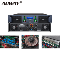 Amplificateur de puissance DSP pour caisson de basses 2 canaux MT1000 1000 Watts 4/8 Ohm