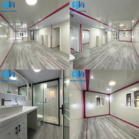 Maisons préfabriquées en conteneurs Maisons mobiles pliables 2 3 5 chambres Designs modernes Maison en conteneur extensible