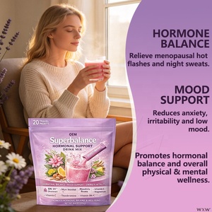 Superbalance, Mezcla de Bebida en Polvo para el Equilibrio Hormonal, Apoya el Estado de Ánimo, la Energía y la Vitalidad, 20 Prácticos Sobres para Viaje - Product Image 5