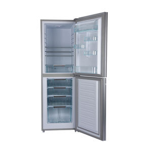 Expédition rapide système solaire hors réseau réfrigérateur supérieur congélateur inférieur <span class=keywords><strong>2</strong></span> <span class=keywords><strong>portes</strong></span> type avec serrure grande capacité 270L réfrigérateur solaire - Product Image 3