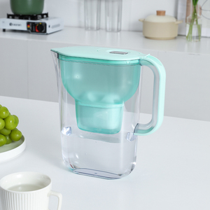 <span class=keywords><strong>Carafe</strong></span> <span class=keywords><strong>filtrante</strong></span> à eau compatible OEM, avec un filtre universel, pour usage domestique, élimine le chlore, les métaux lourds et les impuretés - Product Image 4