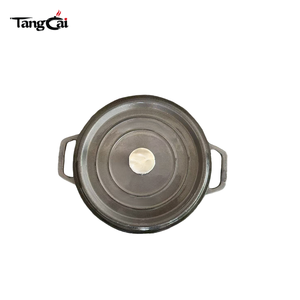 <span class=keywords><strong>Cocotte</strong></span> <span class=keywords><strong>en</strong></span> <span class=keywords><strong>fonte</strong></span> émaillée tendance 31 <span class=keywords><strong>cm</strong></span> 6QT, revêtement émaillé résistant aux éclats, avec couvercle, pour la cuisson des ragoûts et la cuisson du pain - Product Image 1