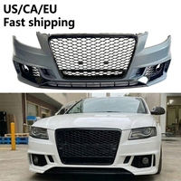 Kits de pare-chocs avant style RS4 B9 pour Audi A4 S4 B8, mise à niveau facelift, kits de carrosserie style RS4 pour Audi A4 S4 B8 2008 2009 2010 2011 2012