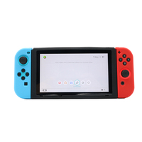 Chinfai sarung lengan pelindung silikon, penutup pelindung khusus kulit untuk pengontrol Joy-CON saklar Nintendo