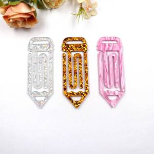 Acrylic Reusable Promotional Bookmarks Eco-Friendly Environmental Bookmark