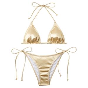 Traje de Baño OUTPACE 2024 para Mujer, Talla Grande, con Logotipo Personalizado, Venta al Por Mayor, Conjunto de 2 Piezas, Decoración de Cristales y Pedrería, Diseño Animal y Letras - Product Image 1