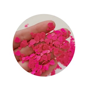 Amour coeur paillettes en vrac bricolage plat paillettes Paillettes pour la fabrication de <span class=keywords><strong>bijoux</strong></span> Nail Art bricolage confettis artisanat - Product Image 2