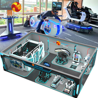 Zone de divertissement en réalité virtuelle, jeux vidéo, parc à thème VR, machine de parc d'attractions intérieur, simulateur de cinéma 9D, équipement de jeu VR