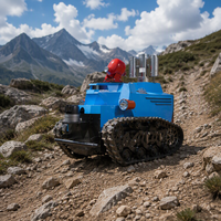 Plateforme robotique intelligente YH-05 à chenilles, châssis de char pour la montée d'escaliers, étanche IP68, charge utile de 500 kg pour la patrouille et le sauvetage