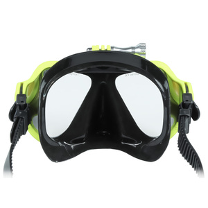 Máscara de <span class=keywords><strong>buceo</strong></span> con Logo, gafas transparentes y flexibles, montura <span class=keywords><strong>Gopro</strong></span> - Product Image 6