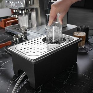 Stainless Steel Automatic Glass Cup Washer Pitcher Rinser Restaurant Supplies Hotel Reusable Sustainable Hotel - Product Image 3