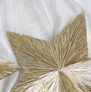 Лидер продаж, топ для рождественской елки, материал для домашних животных, пятиконечная звезда, Топпер для рождественской елки - Product Image 2