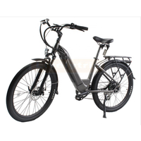 Vélo électrique de ville en gros 2026 Bafang 48V 500W avec moteur à entraînement arrière, batterie au lithium et cadre en alliage d'aluminium pour les trajets urbains