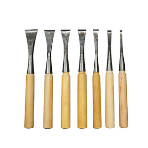 Ciseaux à bois pour la sculpture sur bois, 5-40 mm, manche en bois, pour la menuiserie et le travail du bois - Product Image 5