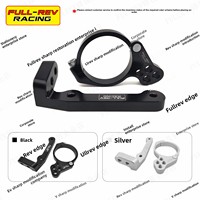 FULL REV RACING - Reposapiés Modificado de Aleación de Aluminio con Soporte Desmontable y Ajustador de Cadena para Manillar