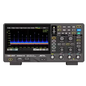 Siglent Technologies Oscilloscope numérique portable SDS804X HD 12 bits 4 canaux Bande passante 100 MHz Fréquence d'échantillonnage 2GSa/s Garantie 1 an - Product Image 1
