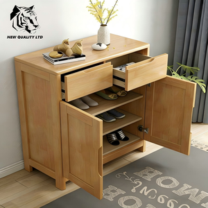 Meuble à chaussures en bois pour salon, nouveau design, prix de gros direct usine Chine, personnalisable, en stock, prêt à être expédié - Product Image 6