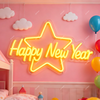 Peintures et décorations murales personnalisées en néon LED acrylique, panneau lumineux pour la décoration de chambre, enseigne pour taxi, parking, publicité extérieure