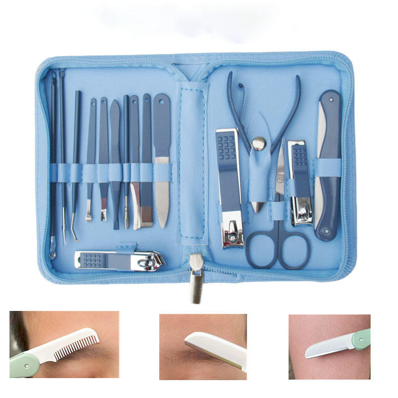 16ชิ้น/เซ็ตสีน้ำเงิน