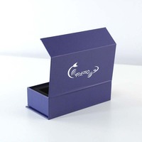 Boîte cadeau personnalisée en carton rigide en forme de chaussure avec fermeture magnétique, gaufrage, pelliculage mat et couches UV