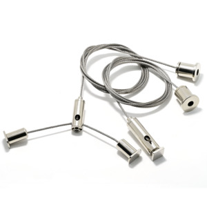 Kit de <span class=keywords><strong>suspension</strong></span> en spirale en acier inoxydable pour plantes suspendues, avec câble de plafond réglable et crochet - Product Image 4