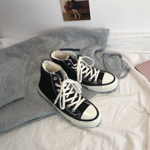 Scarpe comode da donna invernali con pelliccia TM180 - Product Image 1