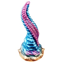 Dildo Tentacule Fantaisie, Plug Anal Géant avec Ventouse Puissante, Jouet Sexuel Anal Alien Animal Pieuvre pour Hommes et Femmes