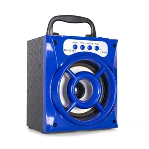 Mini caixa de som portátil bluetooth, caixa de som, exterior, tv/fm/usb, portátil, MS-132 bt