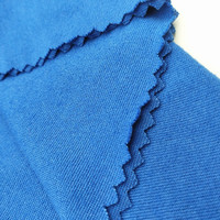 Tissu pour vêtements en jersey simple tricoté en microfibre brossée DTY 100% polyester antistatique pour filles certifié OEKO-TEX