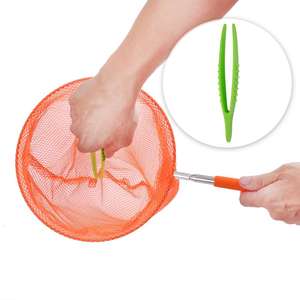 Kids Bug Insect Catching Netto, Pop Up Insect Mesh Kooi, Vlinder Pincet Telescopische Vlinder Netten Set - Product Image 6